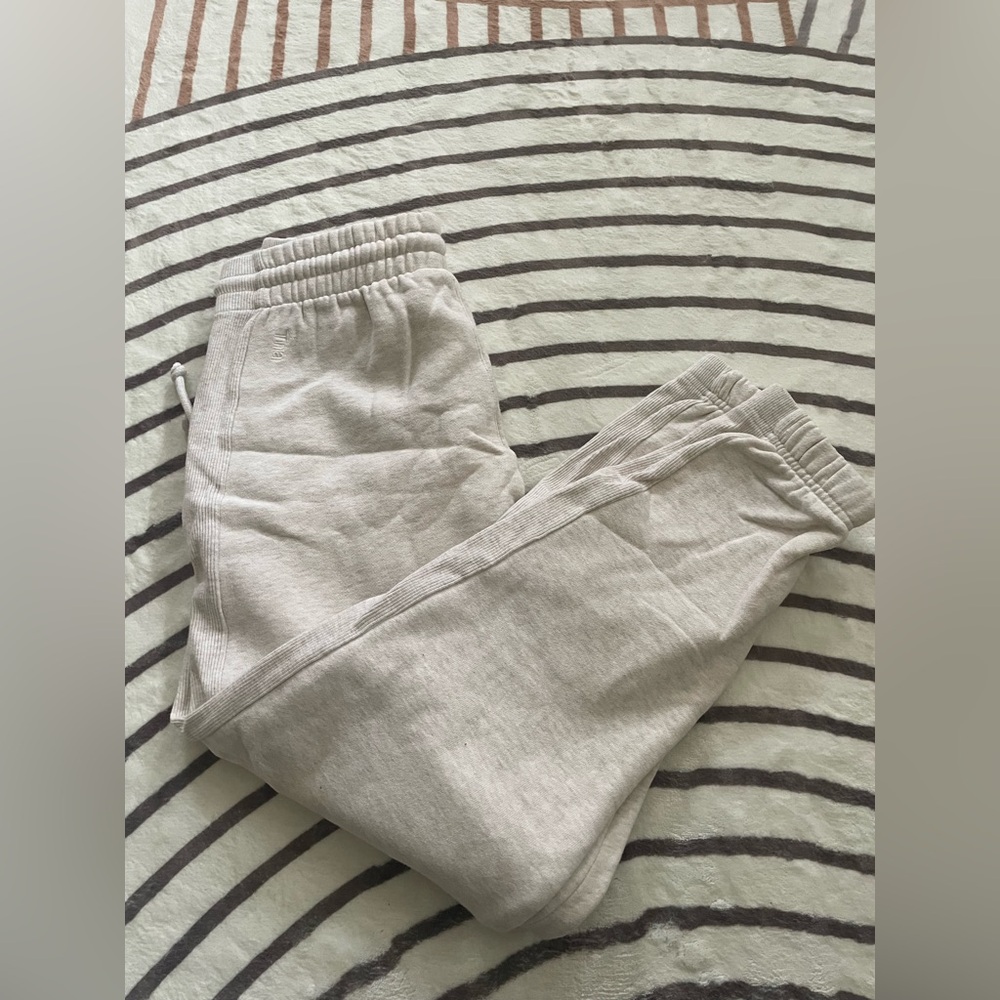 Aritzia TNA cozy fleece boyfriend sweatpants
